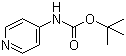 4-(叔丁氧羰基氨基)吡啶分子结构 (CAS 98400-69-2)