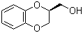 (S)-2-羟甲基-1,4-苯并二恶烷分子结构 (CAS 98572-00-0)