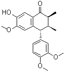华中五味子酮分子结构 (CAS 98619-25-1)