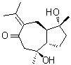 Zedoarondiol分子结构 (CAS 98644-24-7)