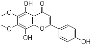 Isothymusin分子结构 (CAS 98755-25-0)