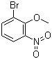1-溴-2-甲氧基-3-硝基苯分子结构 (CAS 98775-19-0)