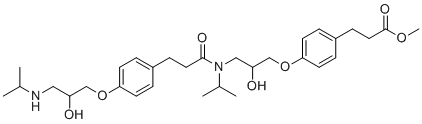 艾司洛尔二聚体分子结构 (CAS 98903-89-0)