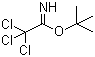 叔丁基三氯乙酰亚胺酯分子结构 (CAS 98946-18-0)