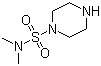 N,N-二甲基-1-哌嗪磺酰胺分子结构 (CAS 98961-97-8)