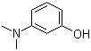 3-羟基-N,N-二甲基苯胺分子结构 (CAS 99-07-0)