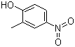 4-硝基邻甲酚分子结构 (CAS 99-53-6)