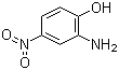 2-氨基-4-硝基苯酚分子结构 (CAS 99-57-0)