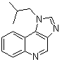 1-异丁基-1H-咪唑并[4,5-c]喹啉分子结构 (CAS 99010-24-9)