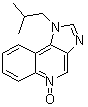 1-异丁基-1H-咪唑并[4,5-c]喹啉 N-氧化物分子结构 (CAS 99010-63-6)