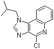 1-(2-甲基丙基)-4-氯-1H-咪唑并[4,5-c]喹啉分子结构 (CAS 99010-64-7)