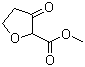 structure of CAS# 99017-83-1, Methyl tetrahydro-3-oxo-2-furancarboxylate