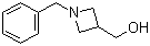 N-苄基-3-(羟基甲基)氮杂环丁烷分子结构 (CAS 99025-94-2)