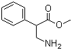 2-苯基-3-氨基丙酸甲酯分子结构 (CAS 99092-02-1)