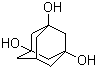 1,3,5-金刚烷三醇分子结构 (CAS 99181-50-7)