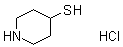 结构式 CAS# 99201-86-2, 4-哌啶硫醇盐酸盐