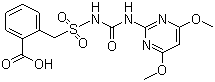 苄嘧黄隆分子结构 (CAS 99283-01-9)