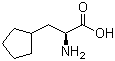 3-环戊基-L-丙氨酸分子结构 (CAS 99295-82-6)