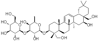 柴胡皂苷 G分子结构 (CAS 99365-19-2)