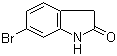 6-溴-1,3-二氢-2H-吲哚-2-酮分子结构 (CAS 99365-40-9)