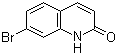 structure of CAS# 99465-10-8, 7-Bromo-2(1H)-quinolinone;7-Bromo-2-hydroxyquinoline; 7-Bromoquinolin-2(1H)-one