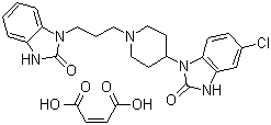 马来酸多潘立酮分子结构 (CAS 99497-03-7)