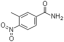 3-甲基-4-硝基苯甲酰胺分子结构 (CAS 99584-85-7)