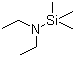 三甲基硅烷基二乙胺分子结构 (CAS 996-50-9)