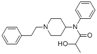 ω-1-羟基芬太尼分子结构 (CAS 99624-68-7)