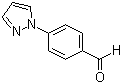 4-吡唑-1-基苯甲醛分子结构 (CAS 99662-34-7)