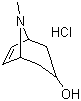 8-甲基-8-氮杂双环[3.2.1]辛-6-烯-3-醇盐酸盐分子结构 (CAS 99709-24-7)