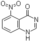 5-硝基-4(1H)-喹唑啉酮分子结构 (CAS 99768-67-9)