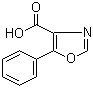 5-苯基-1,3-恶唑-4-羧酸分子结构 (CAS 99924-18-2)